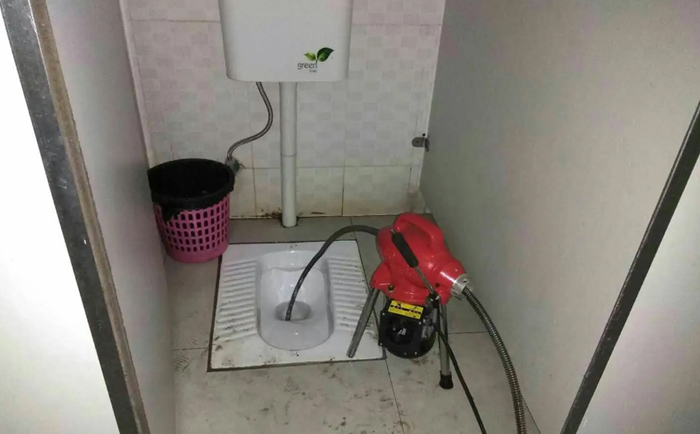 大洼蹲便疏通
